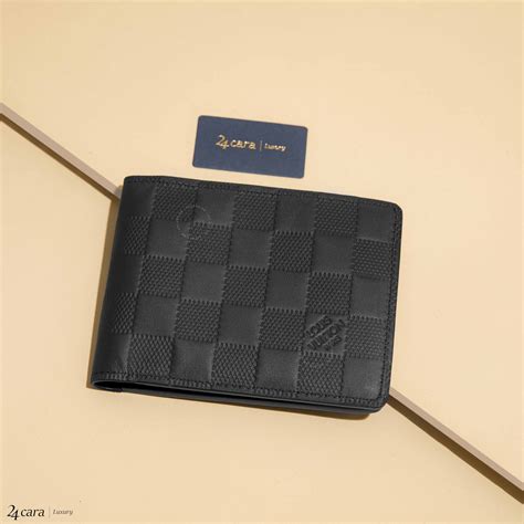 Louis Vuitton Black Damier Infini Leather Vasco Wallet 